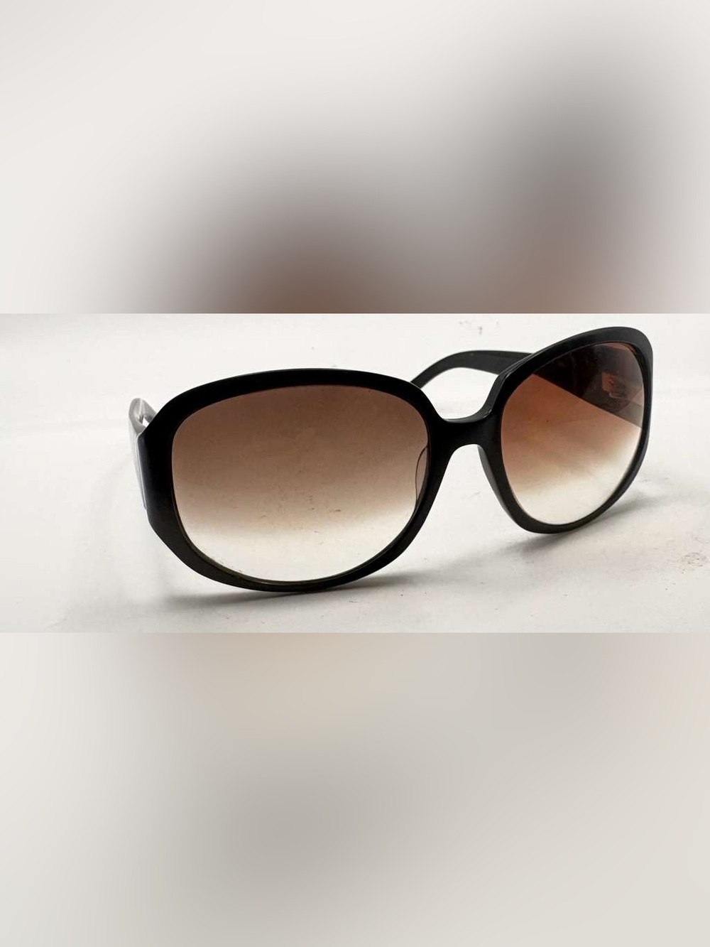 Adrienne Vittadini AV5034S Black Oval Sunglasses Frames Only